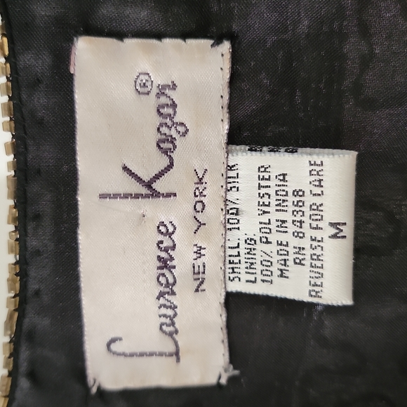 Laurence Kazar Jackets & Coats Vintage Laurence Kazar New York Silk